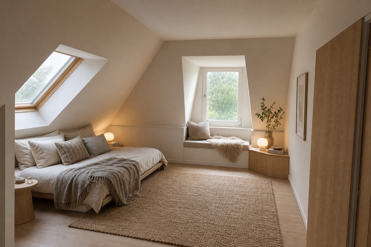 Attic redesigned by Roomvana