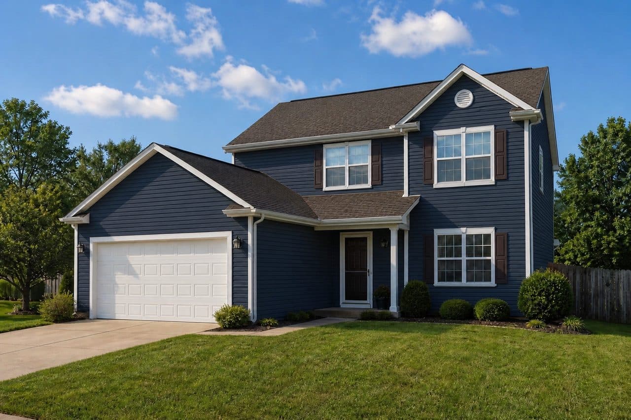 House Exterior redesigned by Roomvana