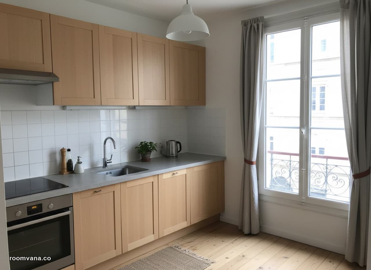 Kitchen redesigned by Roomvana