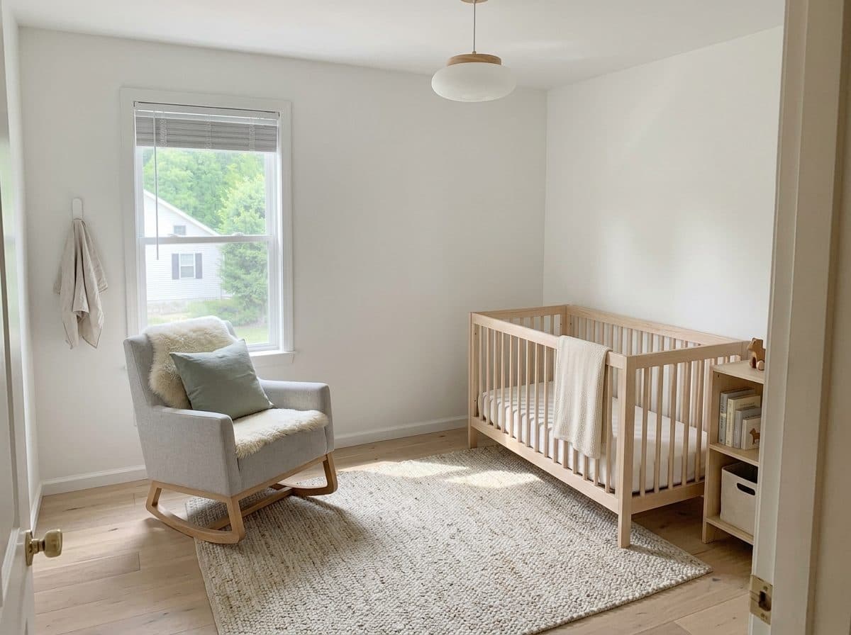 Nursery redesigned by Roomvana