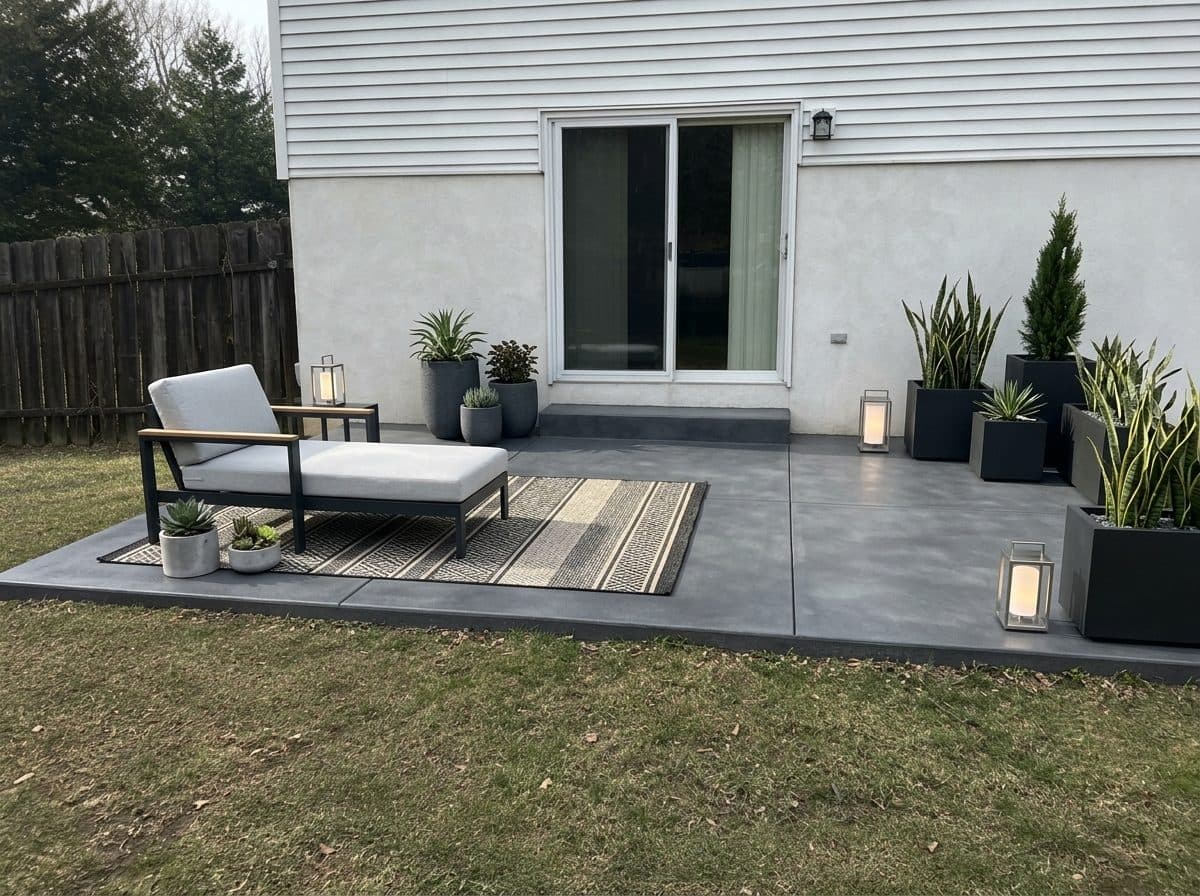Patio redesigned by Roomvana