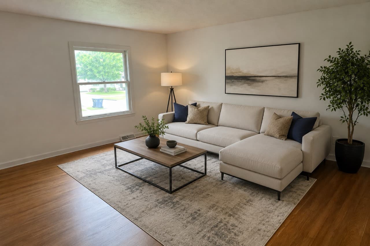 Room redesigned by Roomvana