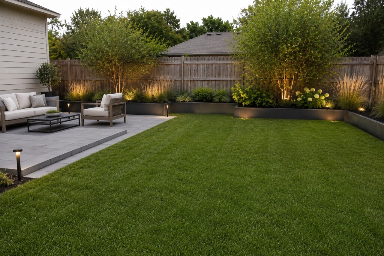 Garden redesigned by Roomvana
