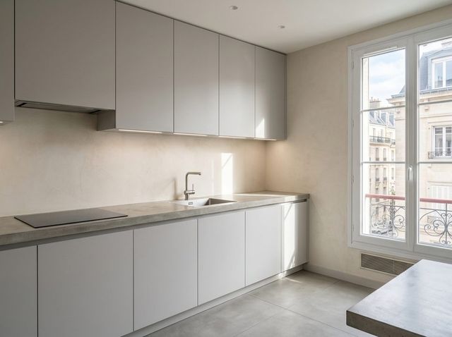 Our example kitchen in Minimalist style