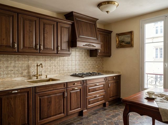 Our example kitchen in Traditional room style